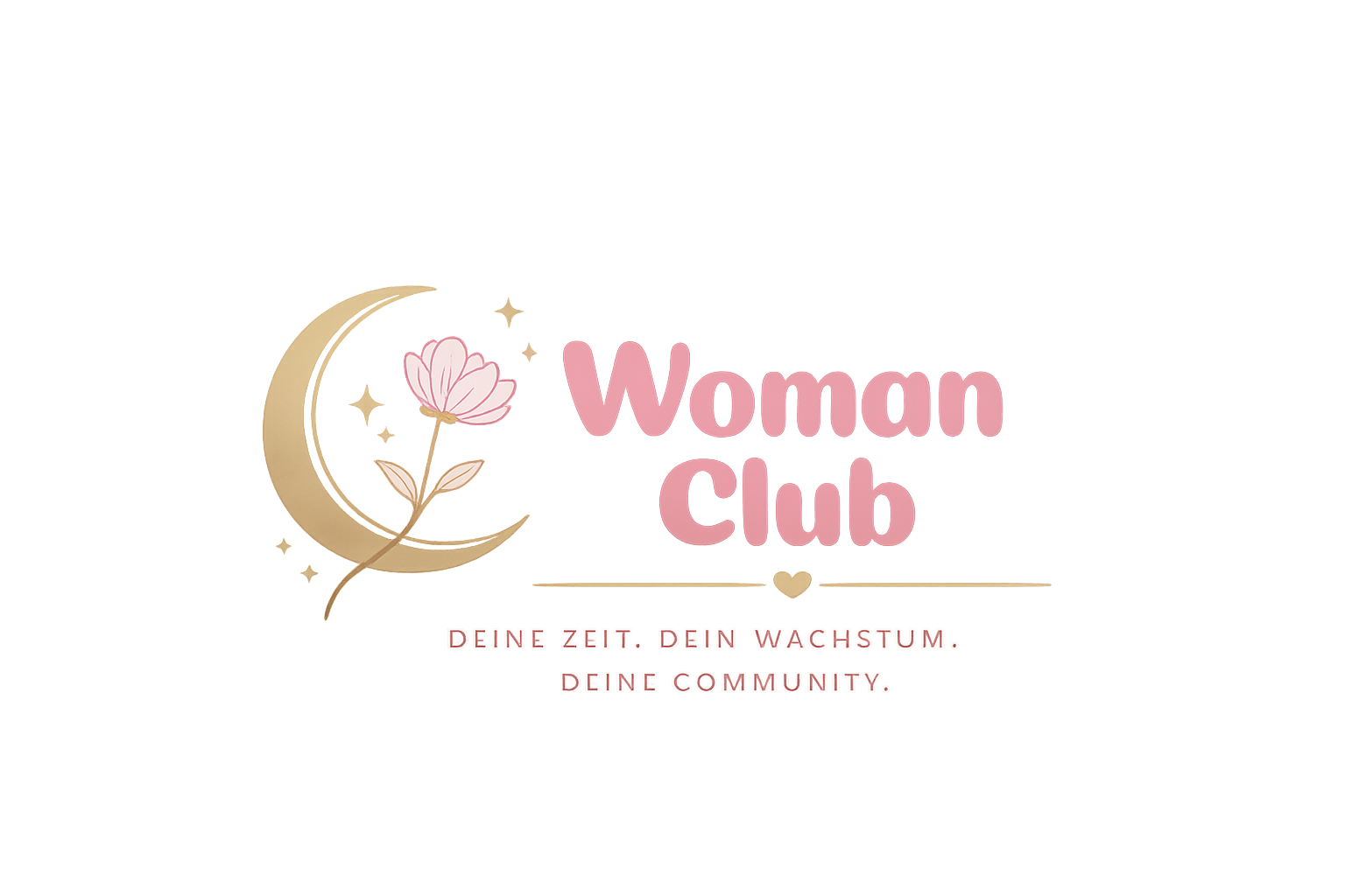 Woman Club Logo — Deine Zeit. Dein Wachstum. Deine Community.